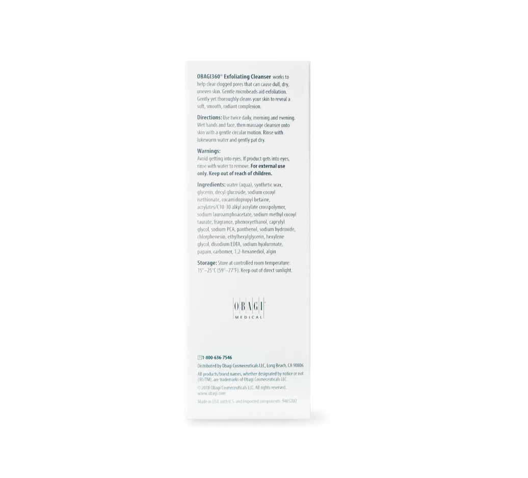 Obagi360 Exfoliating Facial Cleanser by Obagi Philippines